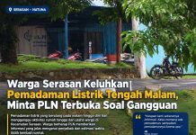 Warga Serasan Keluhkan Pemadaman Listrik Tengah Malam, Minta PLN Terbuka Soal Gangguan