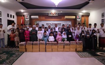 Kejari Natuna Gelar Tasyakuran dan Doa Bersama, Santuni Anak Yatim di Hari Lahir Kejaksaan ke-81