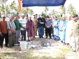 KNMP Dibangun, Bupati Adios Optimistis Pulau Batu Atas Jadi Sentra Ekonomi Perikanan