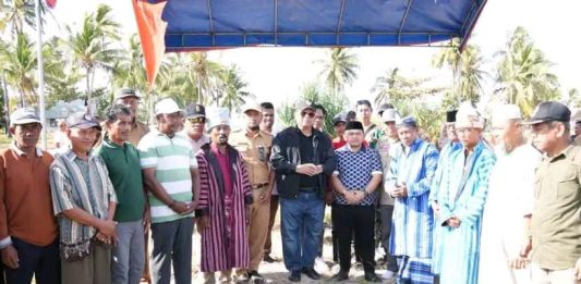 KNMP Dibangun, Bupati Adios Optimistis Pulau Batu Atas Jadi Sentra Ekonomi Perikanan