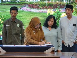 Sinergi Pemkab Siak dan Dunia Usaha, 30 Km Jalan Kabupaten Diperbaiki dari Program CSR