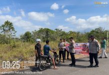Cegah Karhutla, Polsek Bunguran Timur Perkuat Patroli dan Edukasi Masyarakat