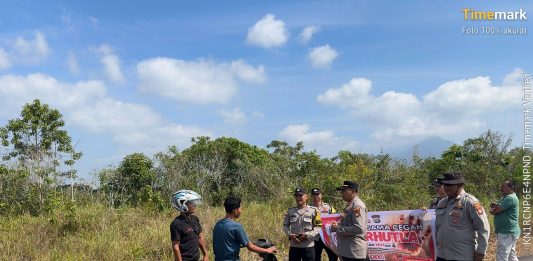 Cegah Karhutla, Polsek Bunguran Timur Perkuat Patroli dan Edukasi Masyarakat