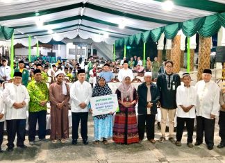 Pelantikan Pengurus DMI Pematangsiantar, BPJS Ketenagakerjaan Serahkan Santunan Kematian Peserta BKM Masjid