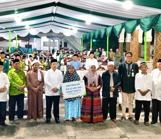 Pelantikan Pengurus DMI Pematangsiantar, BPJS Ketenagakerjaan Serahkan Santunan Kematian Peserta BKM Masjid