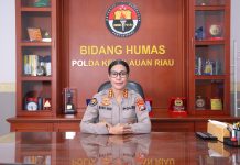 Kualitas Udara Kepri Menurun, Polda Kepri Imbau Warga Gunakan Masker