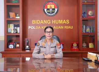 Kualitas Udara Kepri Menurun, Polda Kepri Imbau Warga Gunakan Masker