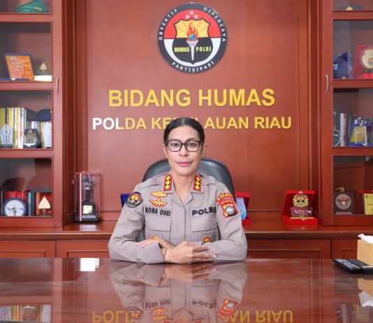 Kualitas Udara Kepri Menurun, Polda Kepri Imbau Warga Gunakan Masker