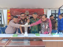 Kejari Natuna Musnahkan Barang Bukti dari 14 Perkara, 9,6 Gram Sabu hingga Puluhan Barang Bukti Lainnya