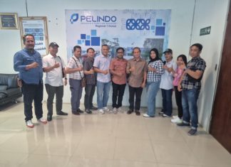 Tim JMSI Kota Dumai Silaturahmi ke PT Pelindo (Persero) Regional 1 Cabang Dumai