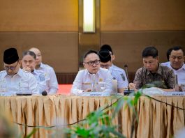 Bupati Bengkalis Hadiri Kunker Spesifik Komisi II DPR RI di Riau, Dukung Penuh Penertiban Aset Daerah