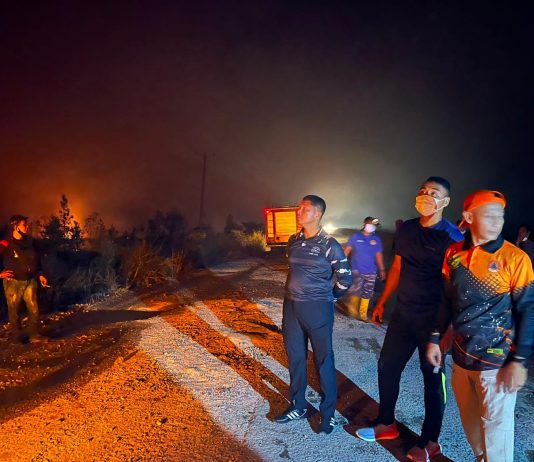 Sinergi TNI AL dan Instansi Terkait Padamkan Karhutla 20 Hektare di Batubi