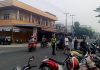 Jaga Kelancaran Lalu Lintas, Satlantas Polres Natuna Amankan Senam Massal di Pantai Piwang