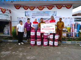 Pertamina Patra Niaga Dorong Pemulihan Pascaberapi Gunung Sinabung, Bantuan Disalurkan untuk Warga dan Satgas