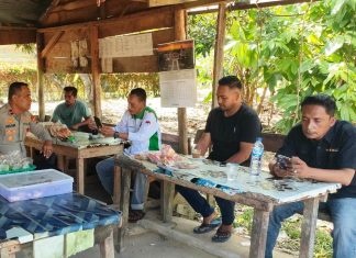 Saweu Keude Kopi, Kapolsek Idi Tunong Perkuat Komunikasi dengan Warga