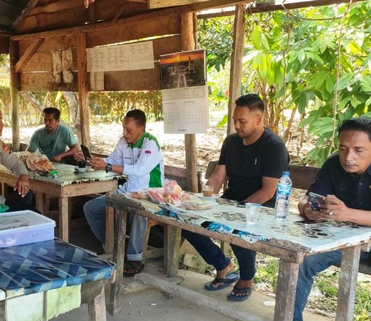 Saweu Keude Kopi, Kapolsek Idi Tunong Perkuat Komunikasi dengan Warga