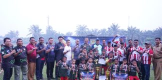Bupati Asahan Tutup Turnamen Sepak Bola Rambate Rata Raya Cup U 10