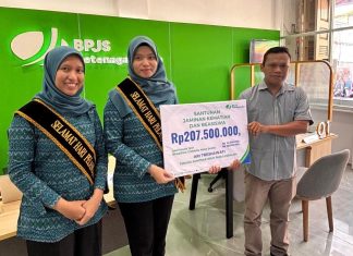 Hari Pelanggan Tahun 2026 BPJS Ketenagakerjaan Subulussalam serahkan Klaim Kematian