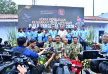 Sambut Piala Panglima TNI 2026, Danlanud RSA Ikuti Turnamen Tenis di Jakarta