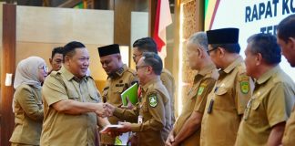 Optimalisasi Pajak Jadi Kunci Perkuat Fiskal Daerah, Sekda Bengkalis Hadiri Rakor Sinergitas Pelaku Usaha