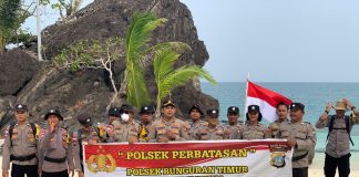 Jaga Pulau Terluar NKRI, Polsek Bunguran Timur Laksanakan Patroli Pulau Senoa