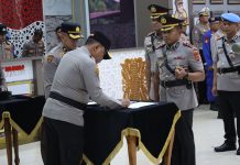 Tongkat Komando Polres Aceh Timur Beralih ke AKBP Aris Cai Dwi Susanto