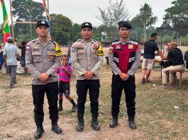 Turnamen Sepak Bola Antar Desa di Binjai Berlangsung Aman, Polsek Bunguran Barat Pastikan Pertandingan Kondusif