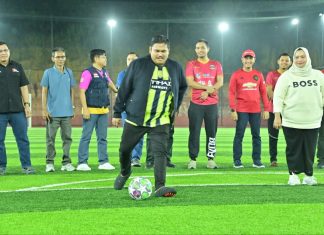 Buka Mutiasari Cup Unity III, Bupati Kasmarni: Jangan Hanya Kompak di Lapangan, Bawa Semangat Unity Untuk Membangun Bengkalis