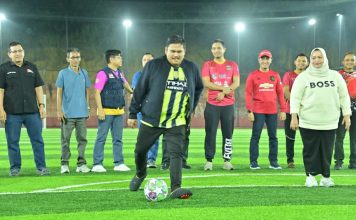 Buka Mutiasari Cup Unity III, Bupati Kasmarni: Jangan Hanya Kompak di Lapangan, Bawa Semangat Unity Untuk Membangun Bengkalis