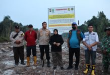 Bupati Siak Pastikan Karhutla Dayun Padam, Pendinginan Terus Dilakukan