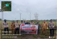 Cegah Karhutla, Polsek Bunguran Timur Intensifkan Patroli di Bunguran Tengah