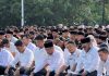 Kabut Asap dan Kekeringan Melanda, Pemkab Lingga Gelar Sholat Taubat dan Istighosah