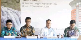 Desa Resun Raih Predikat Desa Antikorupsi, Bupati Lingga: Nilai 98,5 Jadi Kebanggaan Daerah