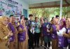 Pastikan Pelayanan Kesehatan Dasar Berjalan Optimal, Bupati Hj Kasmarni Tinjau Posyandu Kelapa Hijau 2