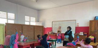 Dukung Program Perpusnas RI, Relawan Literasi Buton Selatan Gelar Pembiasaan ‘Read Aloud’ di TK Negeri 1 Laompo