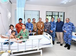 HUT ke-81 TNI, Lanud Raden Sadjad dan Puskesau Gelar Operasi Bibir Sumbing Gratis di Natuna