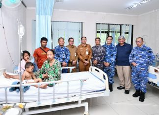 HUT ke-81 TNI, Lanud Raden Sadjad dan Puskesau Gelar Operasi Bibir Sumbing Gratis di Natuna
