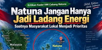 Natuna Jangan Hanya Menjadi Ladang Energi, Jadikan Kekayaan Alam Sebagai Jalan Menuju Kemajuan Masyarakat