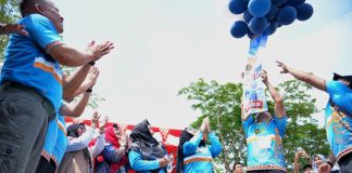 Pekan Olahraga,Seni dan Pembelajaran, Tingkat Provinsi Riau Resmi dibuka, Seribu Peserta Padati Kota Siak