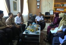 Terima Kunjungan Silaturahmi 2 Pelajar SMA Raudhatul Jannah di Ruang Kerja, Elzadaswarman Beri Dukungan Moril