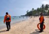 SAR Natuna Kawal Outing Class SRT 32 di Pantai Batu Kasah, Lima Personel Siaga Pastikan Siswa Aman