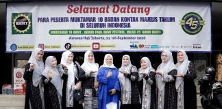 Ketua BKMT Aceh Timur Hadiri Milad ke-45 BKMT di Indonesia Arena GBK