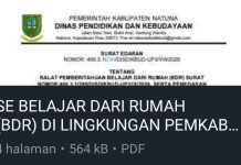 Kabut Asap Memburuk, Sekolah di 13 Kecamatan Natuna Beralih ke BDR Mulai 7 September