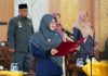 Lantik 83 Pejabat, Bupati Siak Afni: Jangan Cari Muka, Promosi Berdasarkan Kinerja