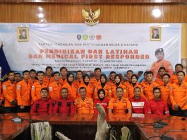 Kantor SAR Natuna Tutup Pelatihan Medical First Responder, 29 Peserta Kantongi Lisensi