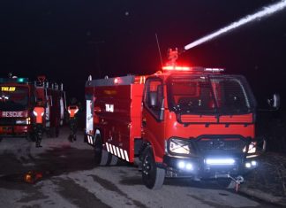 Lanud Raden Sadjad Kerahkan Armada Pemadam Bantu Atasi Karhutla di Batubi Natuna