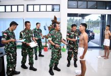 Danlanud RSA Pimpin Sidang Pantukhirda Tamtama PK TNI AU Gel. II/A-93