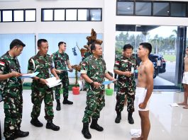 Danlanud RSA Pimpin Sidang Pantukhirda Tamtama PK TNI AU Gel. II/A-93
