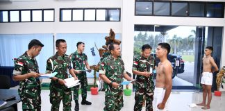 Danlanud RSA Pimpin Sidang Pantukhirda Tamtama PK TNI AU Gel. II/A-93