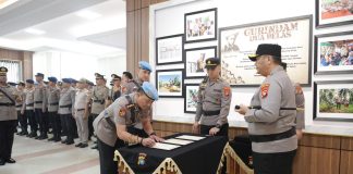 Kapolda Kepri Pimpin Sertijab Sejumlah Pejabat Utama dan Kapolres Jajaran